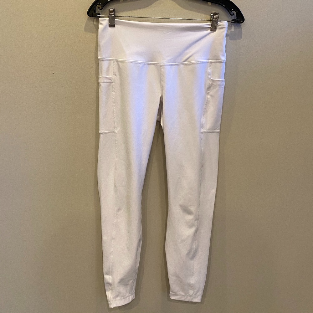 White Reflex Leggings